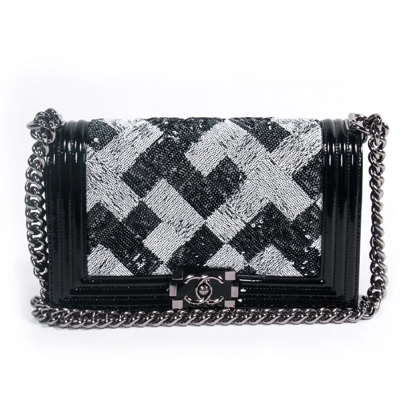 Chanel Sequin Boy Flap Bag