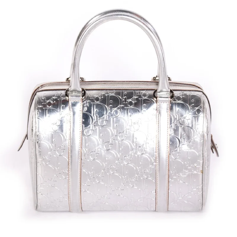 Christian Dior Metallic Boston Bag