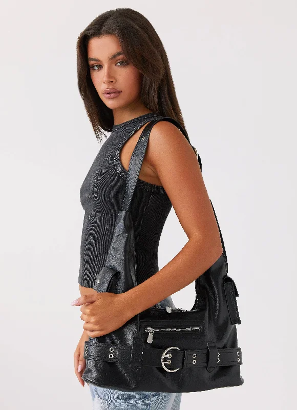 Emerie Shoulder Bag - Black