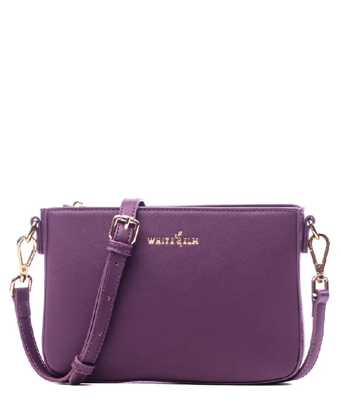 Ara Convertible Crossbody Clutch - Plum