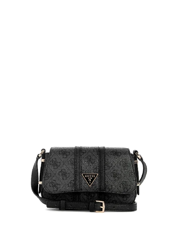 Black Logo Noreen Mini Crossbody Bag