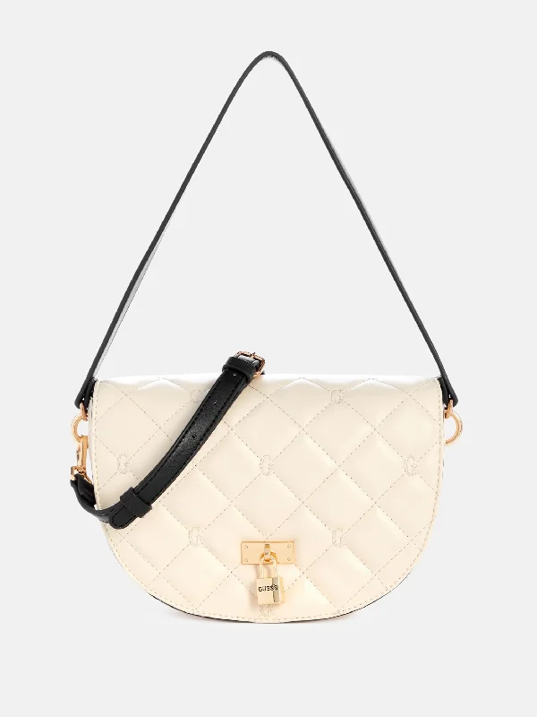 Brevard Quilted Logo Crossbody