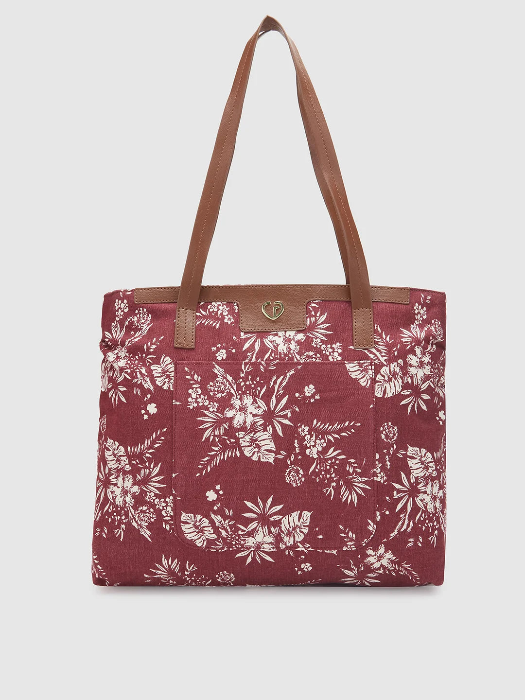 Caprese Kendall Tote Large Maroon