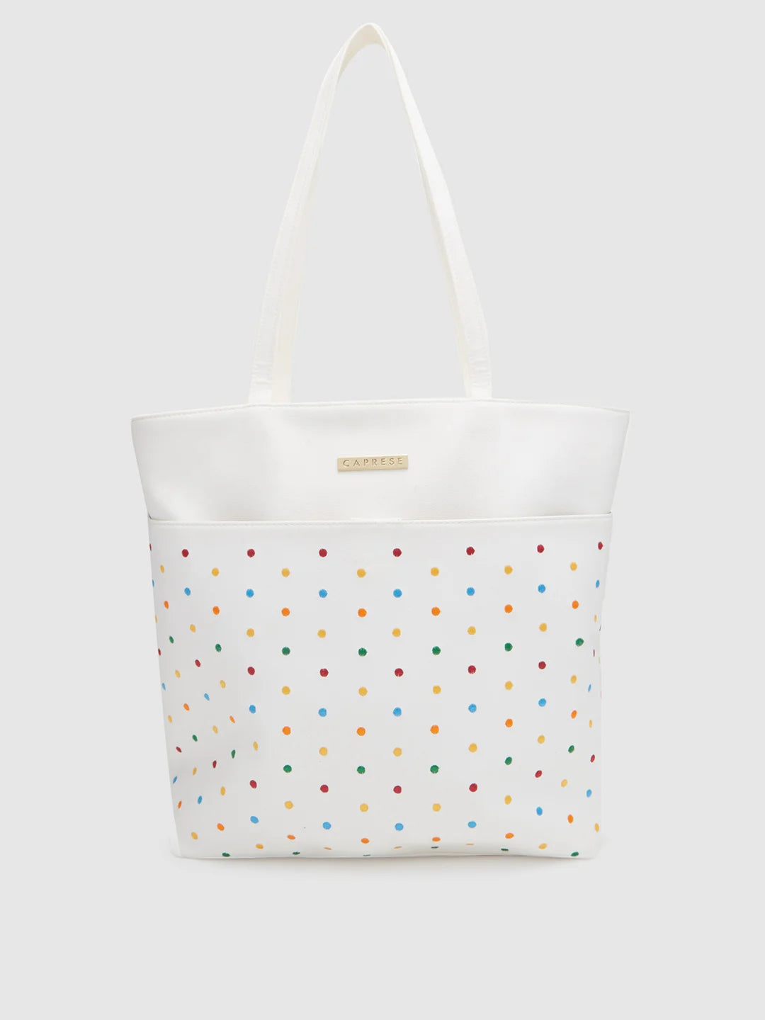 Caprese Popsicle Tote Large Cream