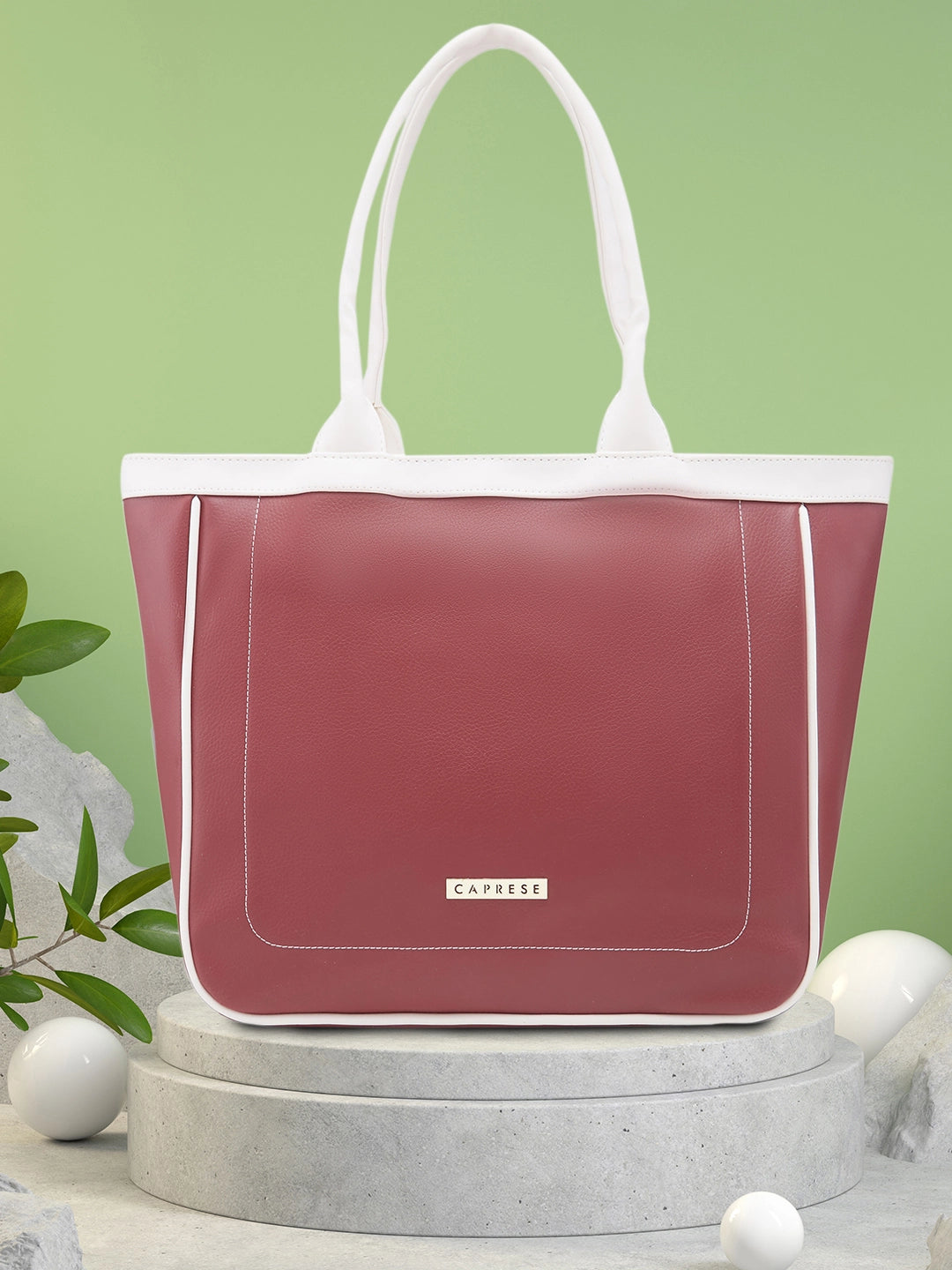 Caprese Tivoli Tote Medium Maroon