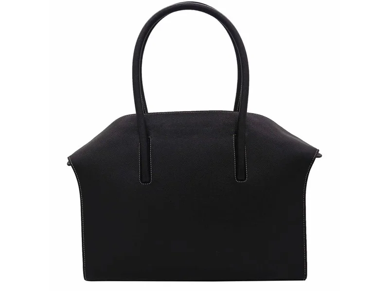 Carmen - Large Tote in Dolomite - Black