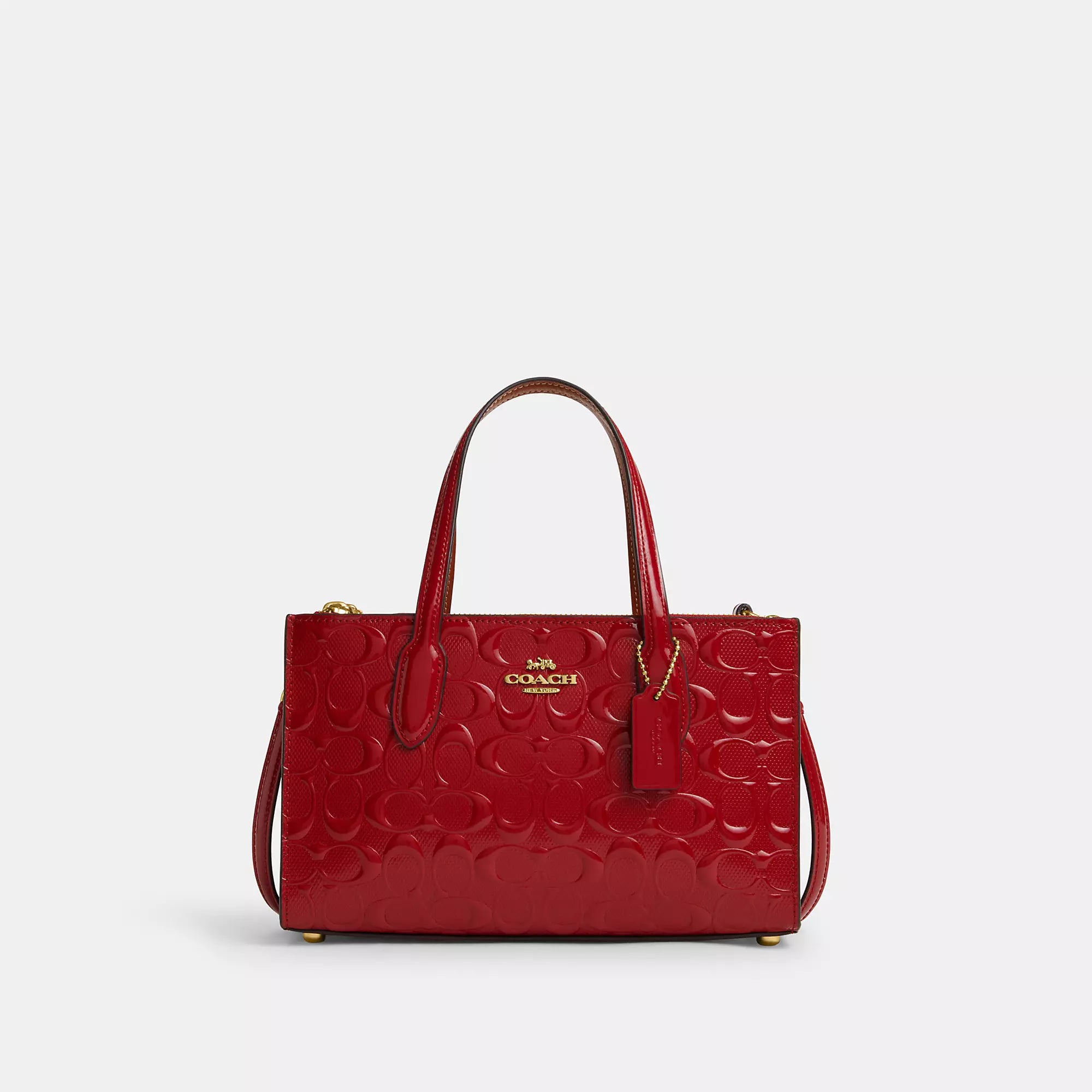 Coach Outlet Nina Small Tote Bag In Signature Leather