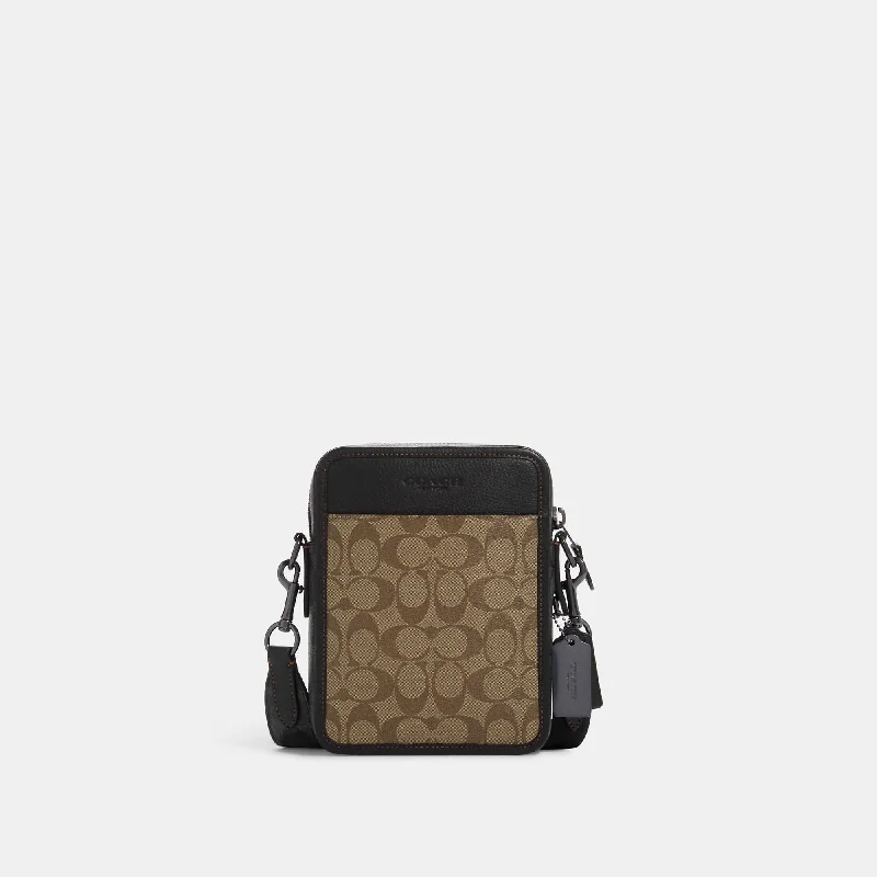 Coach Outlet Sullivan Crossbody In Blocked Signature Canvas