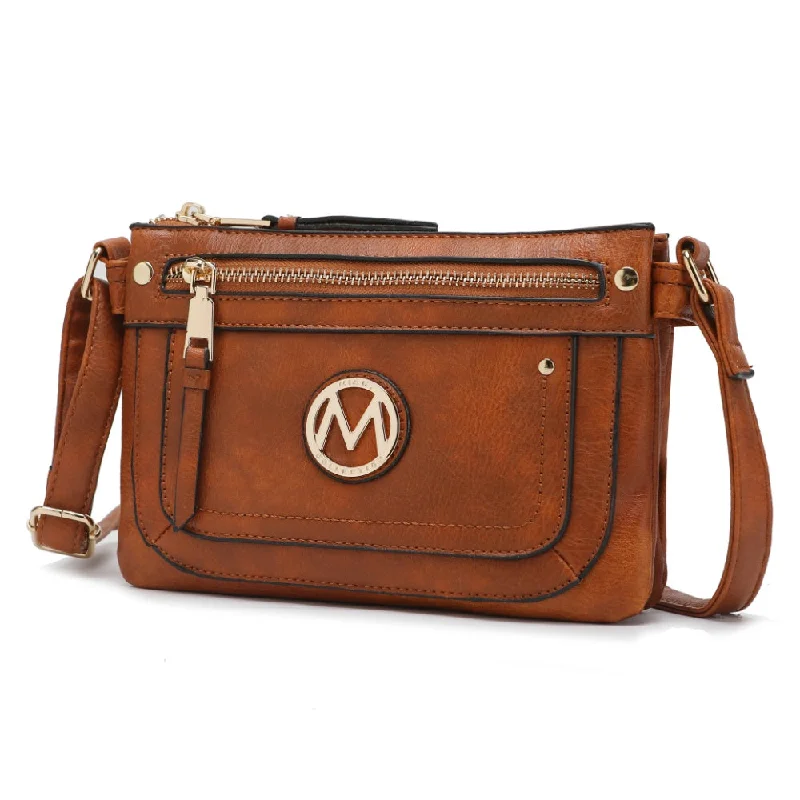 Elaina Multi Pocket Crossbody Handbag