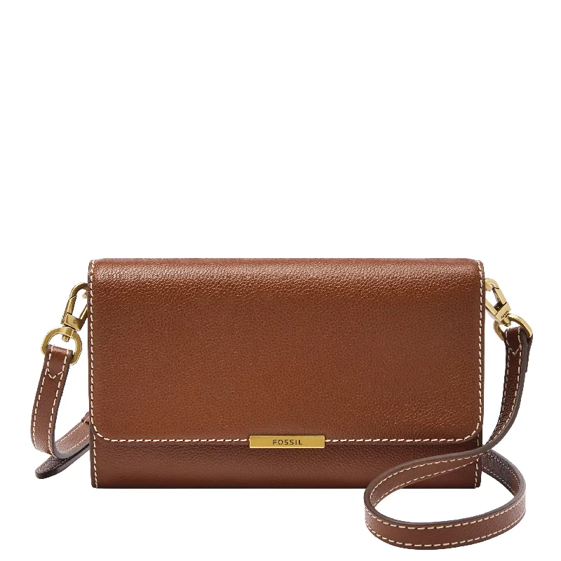 Fossil Women's Jori Leather Wallet Crossbody