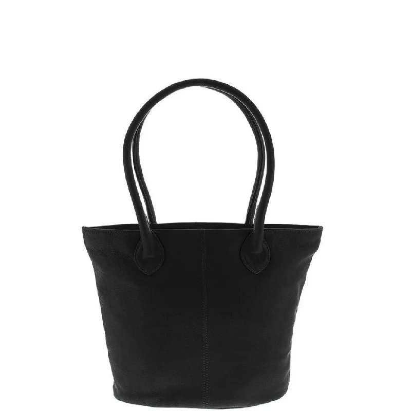 GABEE LEATHER JANE TOTE BLACK