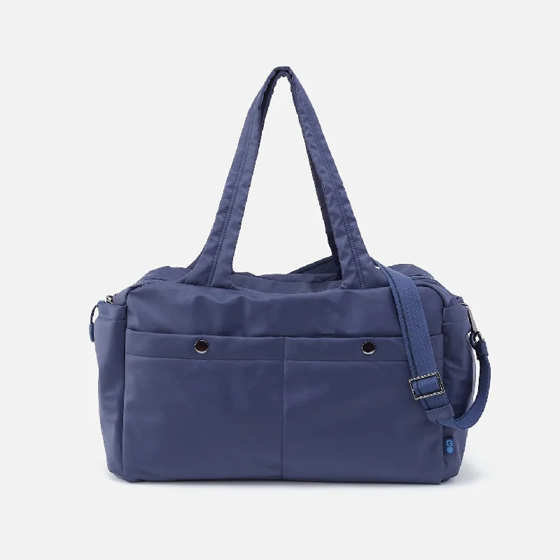 GET AWAY Duffle in CaRefiber recycled nylon - Ocean