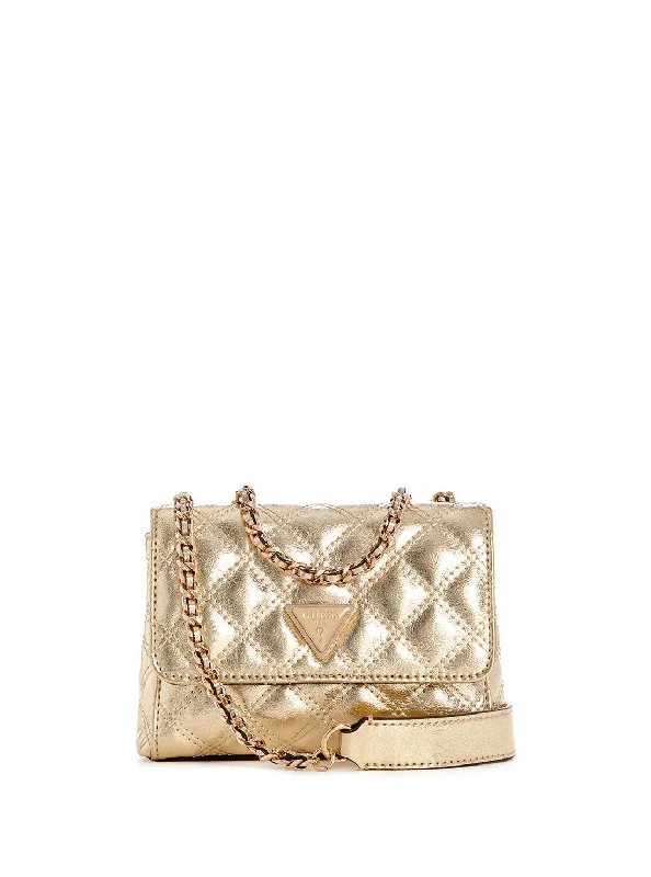 Gold Giully Mini Crossbody Bag