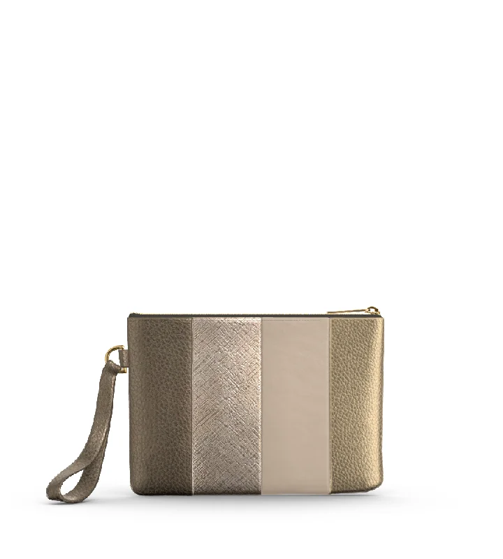 Grace Colorblock Wristlet