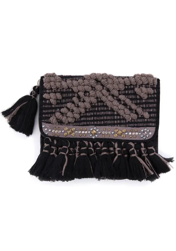 HIPANEMA X AMENAPIH Philly Woven Clutch Purse