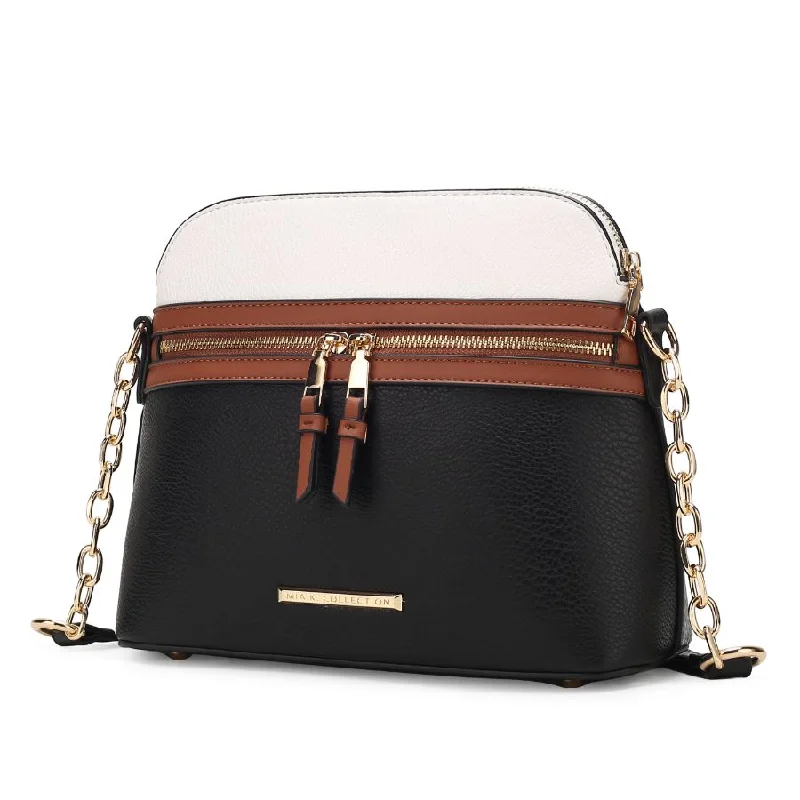 Karelyn Vegan Leather Crossbody Handbag