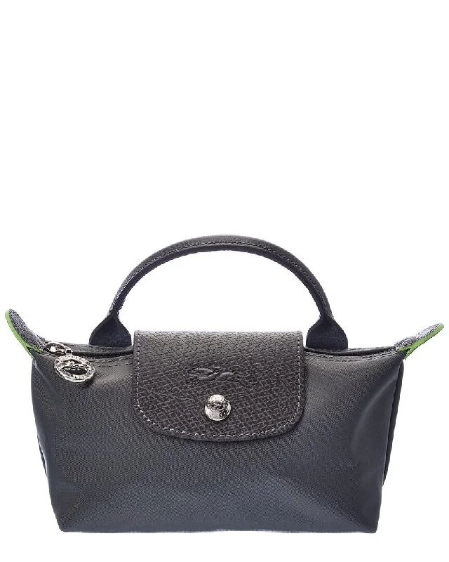 Longchamp Le Pliage Green Nylon Tote