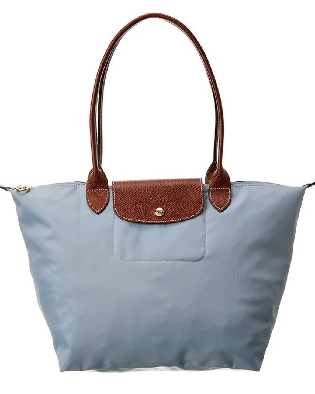 Longchamp Le Pliage Original Large Canvas & Leather Tote