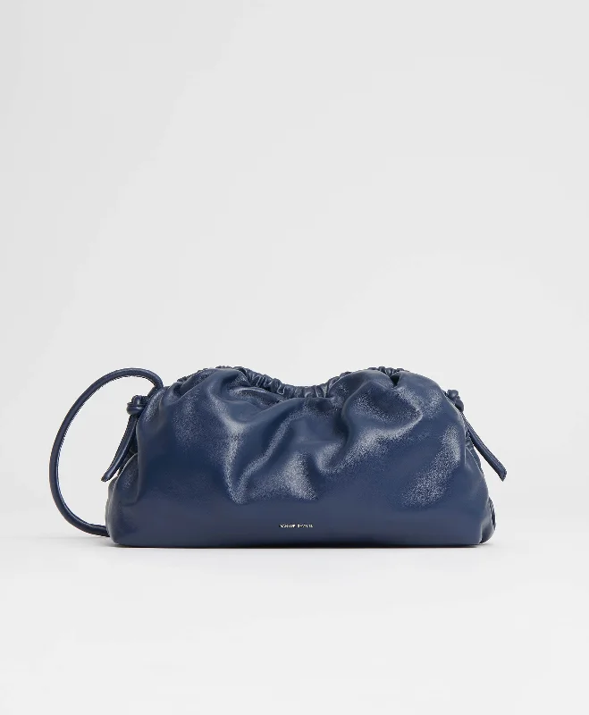 Oversized Cloud Clutch - Blue