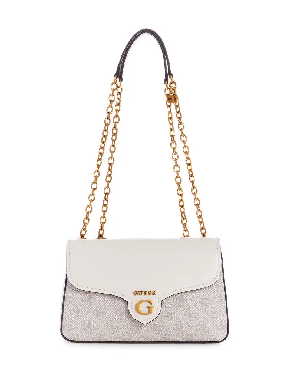 White Rossana Convertible Crossbody Bag